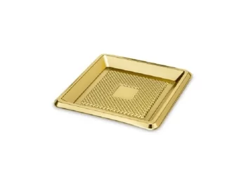 MEPA Alimentari - ALCAS VASSOIO MEDORO ORO QUAD 28X28