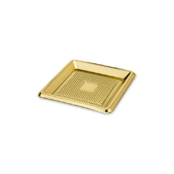 MEPA Alimentari - ALCAS VASSOIO MEDORO ORO QUAD 28X28