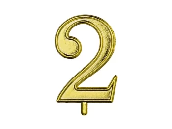MEPA Alimentari - ALCAS NUMERO 2 PER CANDELINE ORO