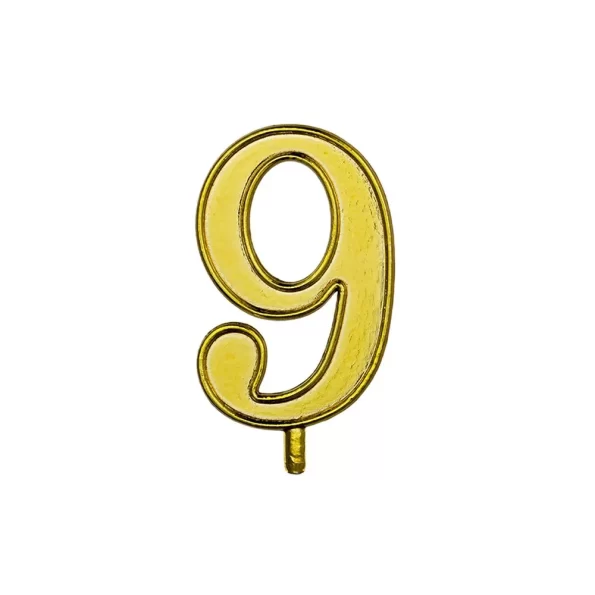 MEPA Alimentari - ALCAS NUMERO 9 PER CANDELINE ORO
