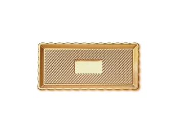 MEPA Alimentari - ALCAS VASSOIO MEDORO ORO RETT 15X30