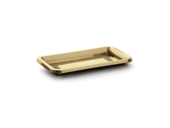 MEPA Alimentari - ALCAS VASSOIO MEDORO ORO RETT 12X7