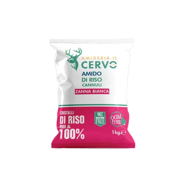 MEPA Alimentari - AMIDERIA IL CERVO IL CERVO - AMIDO DI RISO IN CANNULI ZB