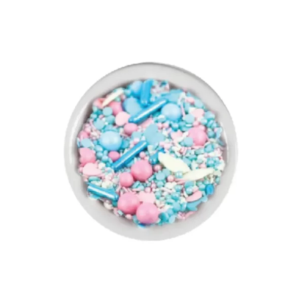 MEPA Alimentari - BOCCIA CONFETTI SPRINKLES ROSA&CELESTE