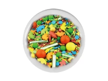 MEPA Alimentari - BOCCIA CONFETTI SPRINKLES ARLECCHINO
