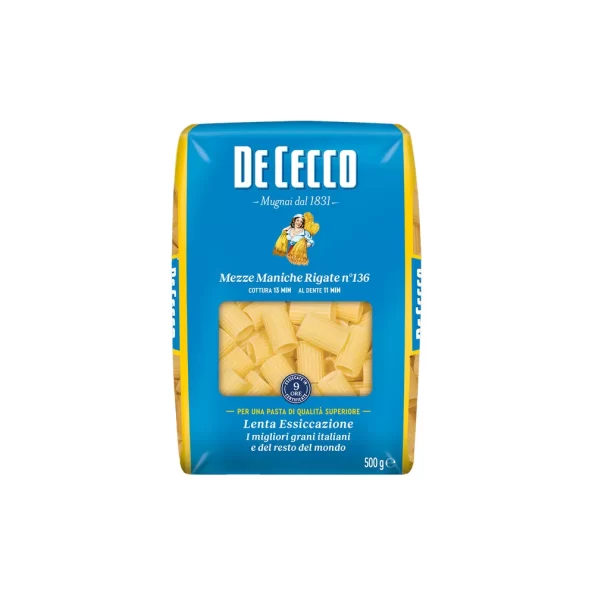 MEPA Alimentari - DE CECCO DE CECCO MEZZE MANICHE RIGATE