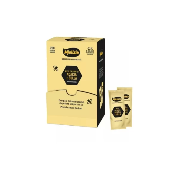 MEPA Alimentari - MIELE MARCHIO GOURMET LINE - DE SIMONE BOX MIELE IN BUSTINE
