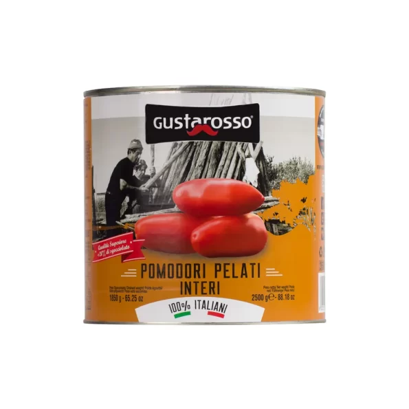 MEPA Alimentari - GUSTAROSSO - GUSTAROSSO PELATI 100% ITALIANI