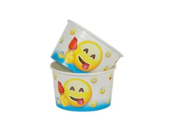 MEPA Alimentari - IMBALLAGGI ALIMENTARI COPPETTA GELATO EMOTICON 120CC