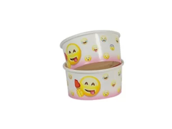 MEPA Alimentari - IMBALLAGGI ALIMENTARI COPPETTA GELATO EMOTICON 100CC