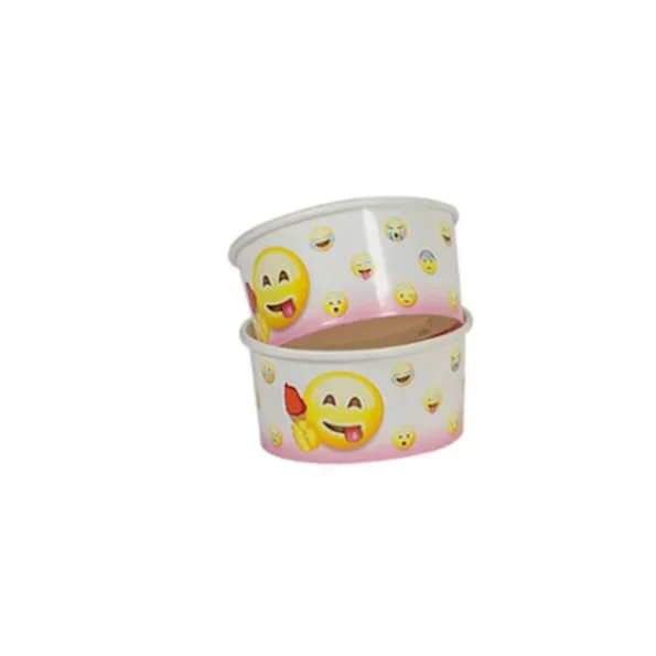 MEPA Alimentari - IMBALLAGGI ALIMENTARI COPPETTA GELATO EMOTICON 100CC