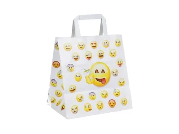 MEPA Alimentari - IMBALLAGGI ALIMENTARI SHOPPERS 26+17X27 EMOTICON