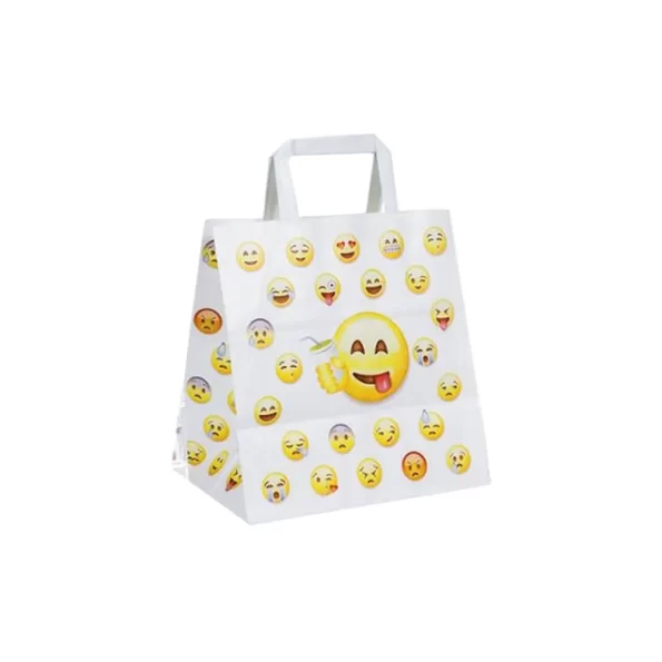 MEPA Alimentari - IMBALLAGGI ALIMENTARI SHOPPERS 26+17X27 EMOTICON