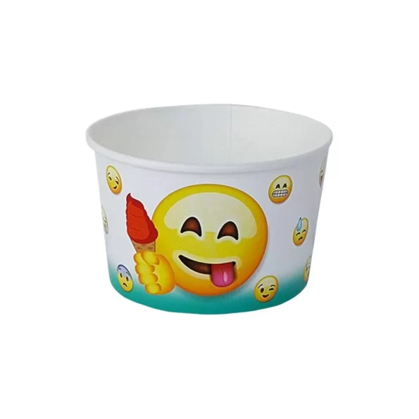 MEPA Alimentari - IMBALLAGGI ALIMENTARI COPPETTA GELATO EMOTICON 200