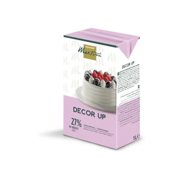 MEPA Alimentari - MASTER MARTINI CREMA VEGETALE ZUCCHERATA 27% DECOR UP