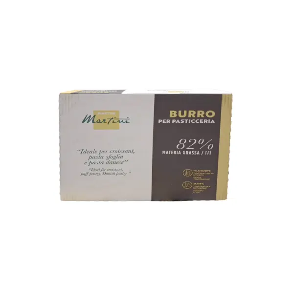 MEPA Alimentari - MASTER MARTINI MARTINI BURRO PER PASTICCERIA 82% SF/CR