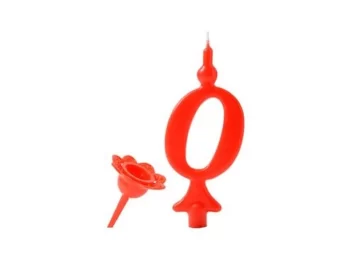 MEPA Alimentari - MODECOR MODECOR CANDELA NUMERO 0 **BLISTER ROSSE** -