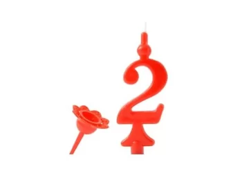 MEPA Alimentari - MODECOR MODECOR CANDELA NUMERO 2 **BLISTER ROSSE** -