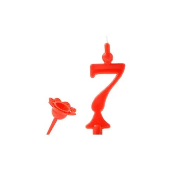 MEPA Alimentari - MODECOR MODECOR CANDELA NUMERO 7 **BLISTER ROSSE** -