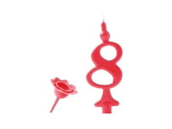 MEPA Alimentari - MODECOR MODECOR CANDELA NUMERO 8 **BLISTER ROSSE** -