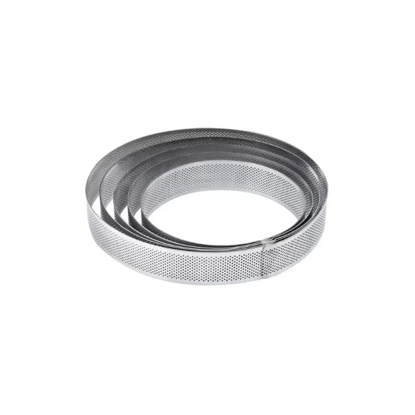 MEPA Alimentari - PAVONI PAVONI FASCIA INOX MICROFORATA CERCHIO 190MM H35MM COD.XF1935
