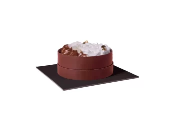 MEPA Alimentari - REVIVA PIATTO QUADRO NERO/PERLA 30 CM
