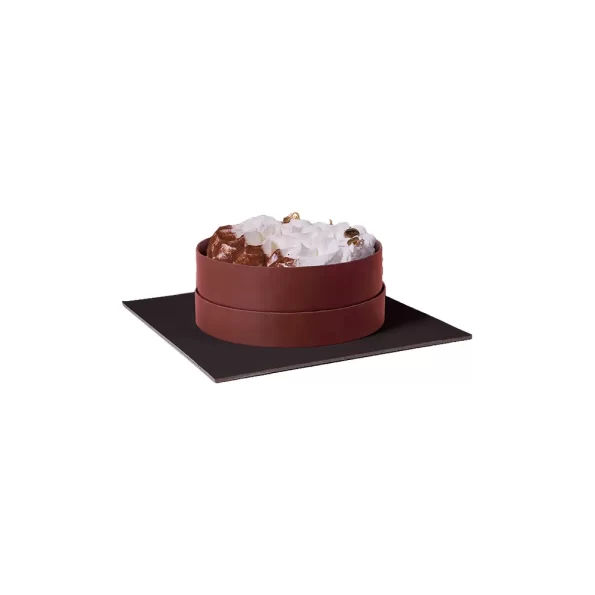 MEPA Alimentari - REVIVA PIATTO QUADRO NERO/PERLA 30 CM