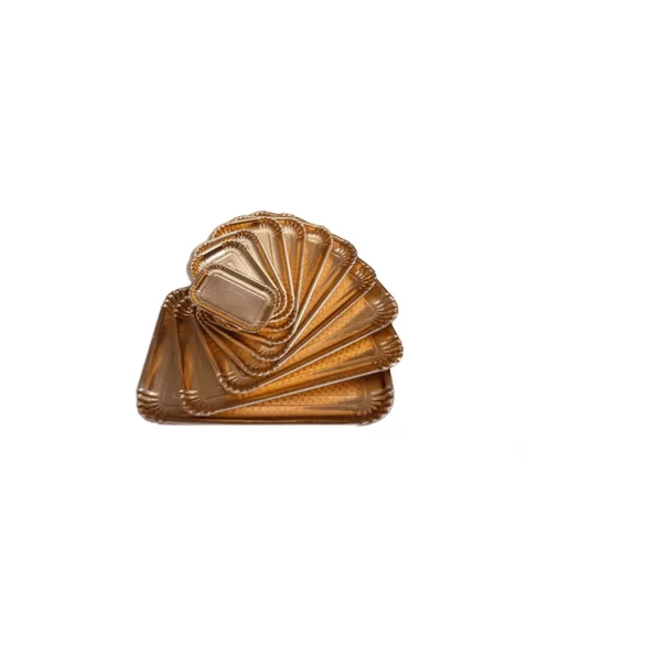 MEPA Alimentari - SALVI VASSOIO ORO MISURA 4 - CM 28X20