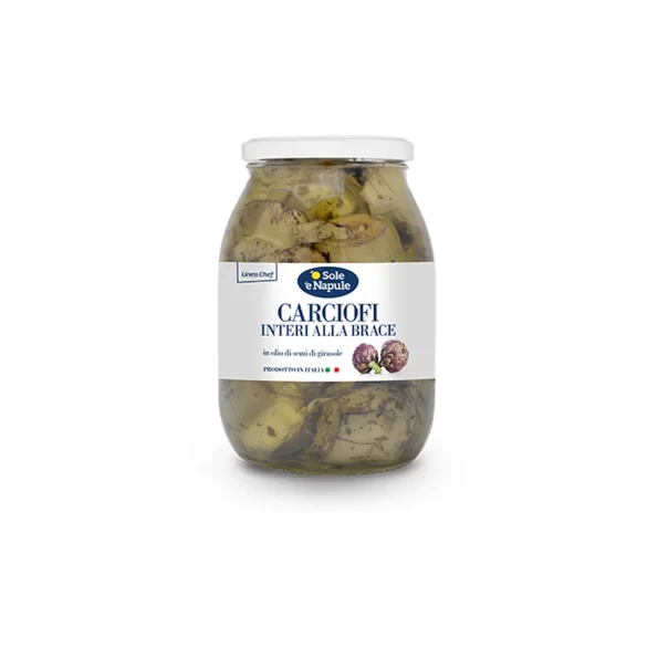 MEPA Alimentari - O SOLE E NAPULE CARCIOFI ALLA BRACE IN OLIO