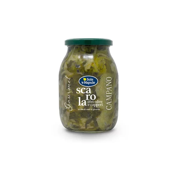 MEPA Alimentari - O SOLE E NAPULE SCAROLE CON OLIVE E CAPPERI