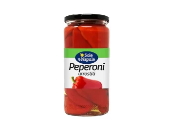 MEPA Alimentari - O SOLE E NAPULE PEPERONI ARROSTITI AL NATURALE VETRO