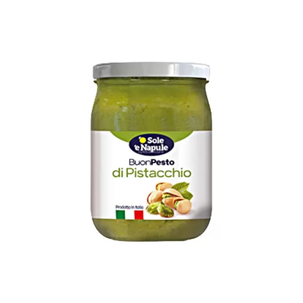 MEPA Alimentari - O SOLE E NAPULE SALSA PESTO DI PISTACCHIO