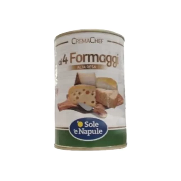 MEPA Alimentari - O SOLE E NAPULE - SALSA 4 FORMAGGI