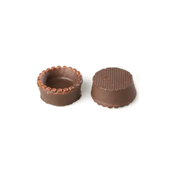 MEPA Alimentari - FLLI TEDESCO TEDESCO TARTELLETTE GLASSATE CIOCCOLATO Ø 42 H20