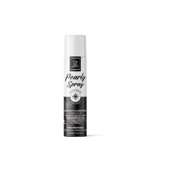 MEPA Alimentari - VIA DELLE ARTI COLORANTE SPRAY PERLATO NERO PROFONDO