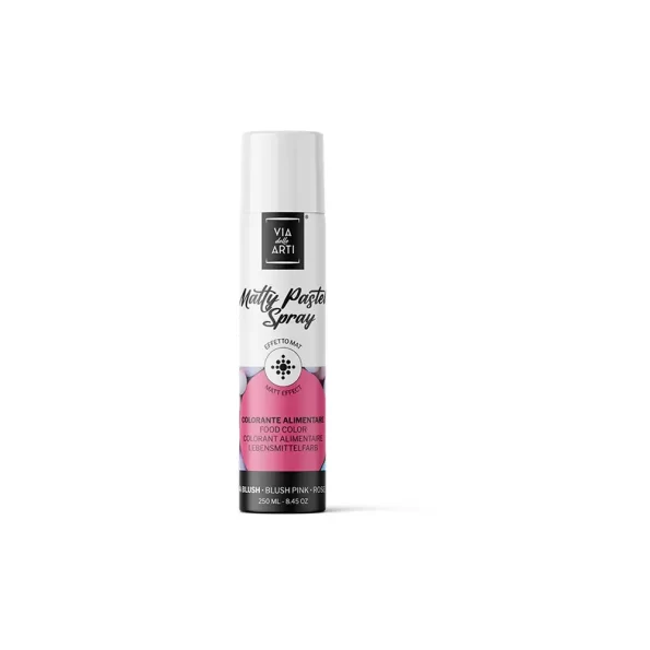 MEPA Alimentari - VIA DELLE ARTI COLORANTE SPRAY PASTELLO ROSA BLUSH