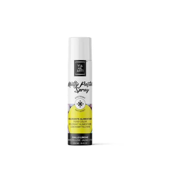 MEPA Alimentari - VIA DELLE ARTI COLORANTE SPRAY PASTELLO GIALLO LIMONE