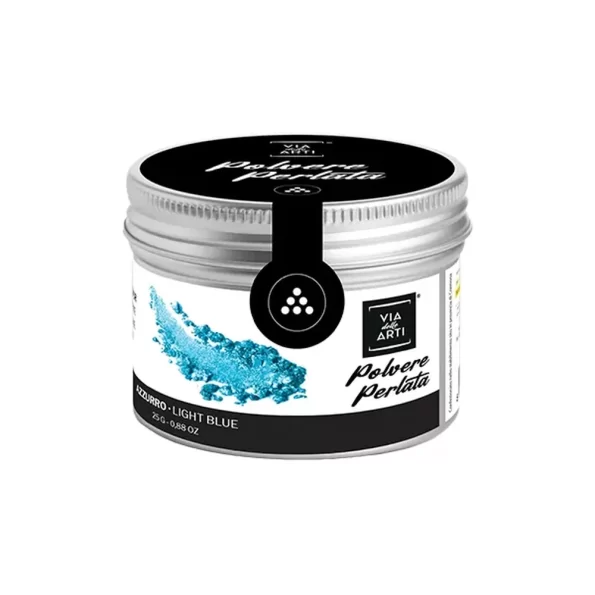 MEPA Alimentari - VIA DELLE ARTI COLORANTE IN POLVERE PERLATO AZZURRO