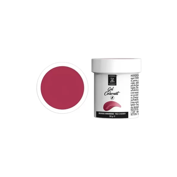 MEPA Alimentari - VIA DELLE ARTI COLORANTE IN GEL ROSSO AMARENA
