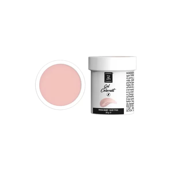 MEPA Alimentari - VIA DELLE ARTI COLORANTE IN GEL ROSA BABY