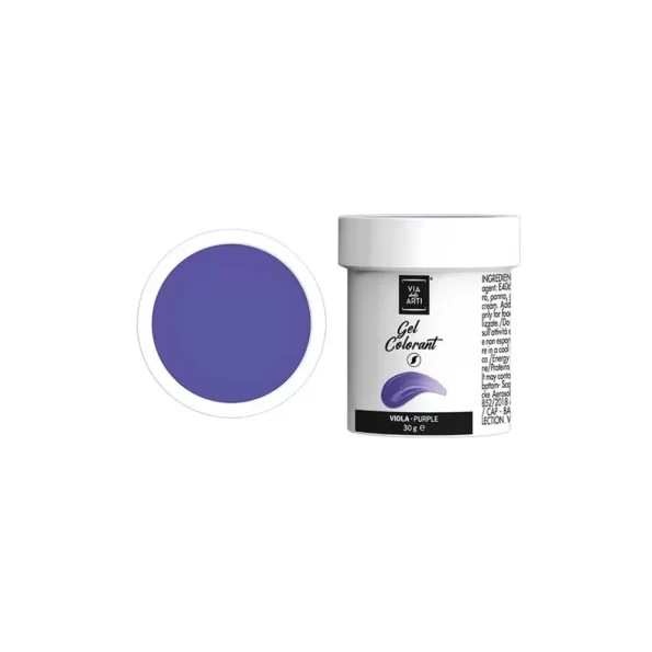 MEPA Alimentari - VIA DELLE ARTI COLORANTE IN GEL VIOLA