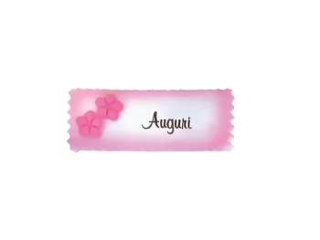 MEPA Alimentari - WAFER FARMA TARGHETTE AUGURI ROSA