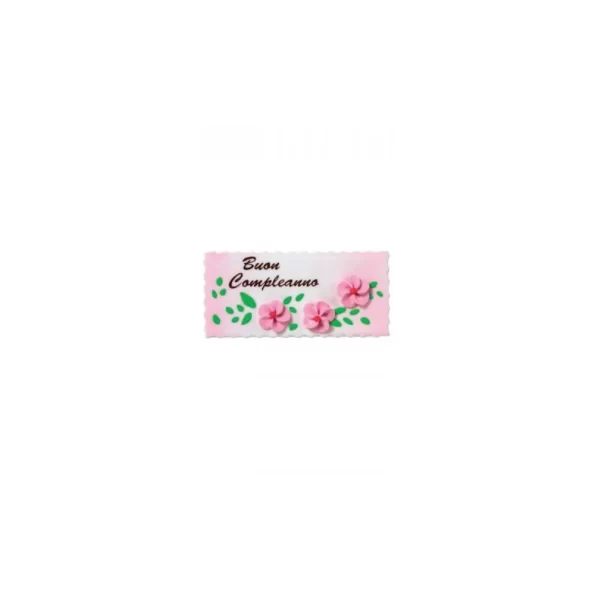 Mepa Alimentari - WAFER FARMA - TARGHETTE B. COMPLEANNO ROSA