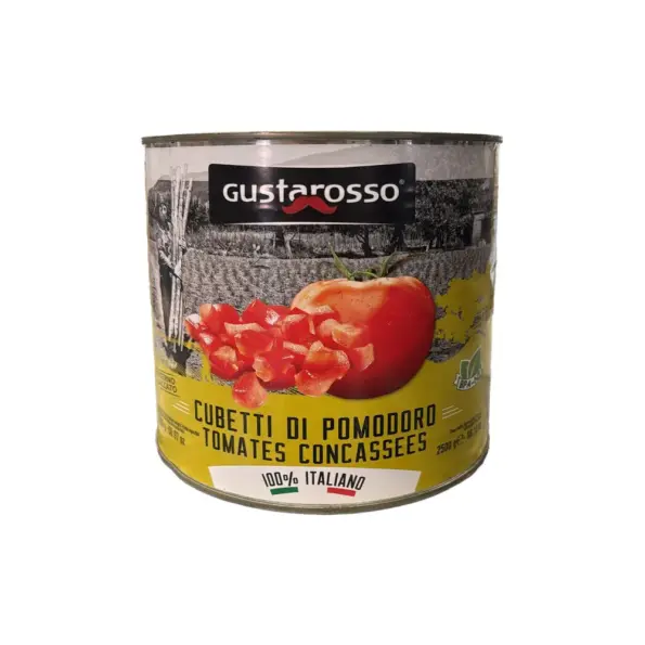 Mepa Alimentari - 0073 GUSTAROSSO POMODORO A CUBETTI