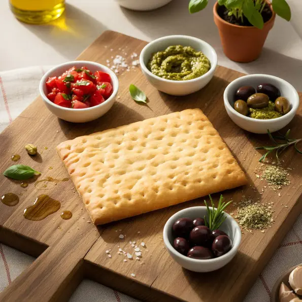 Mepa Alimentari -  LIZZI FOCACCIA ALL'OLIO 40X30 8 FETTE 312R192