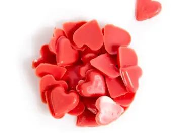 Mepa Alimentari -  DOBLA SPRINKLE HEARTS RED COD.38398