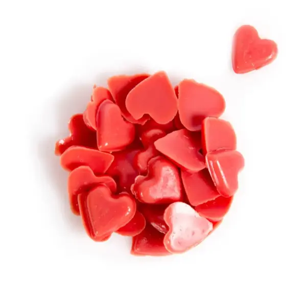 Mepa Alimentari -  DOBLA SPRINKLE HEARTS RED COD.38398