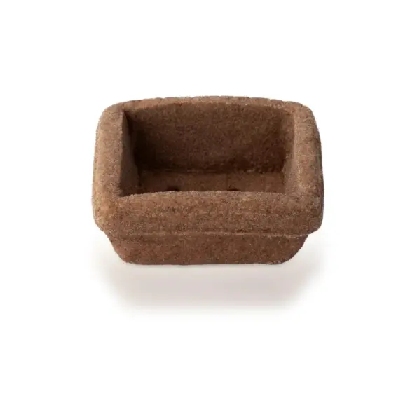 Mepa Alimentari -  TARTELLETTE FROLLA QUADRATA CACAO 45X45XH20