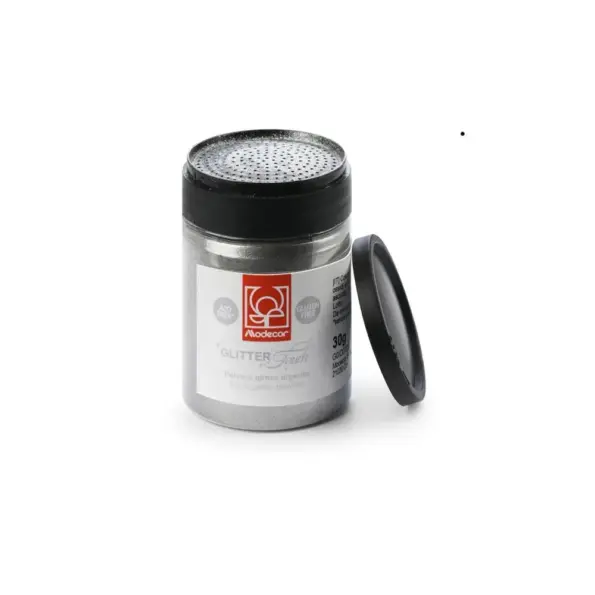 Mepa Alimentari - 0110 POLVERE GLITTER TOUCH ARGENTO PZ 30GR