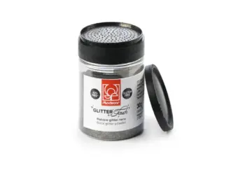 Mepa Alimentari - 0110 POLVERE GLITTER TOUCH NERO PZ 30GR